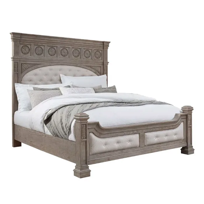 french bed upholstered