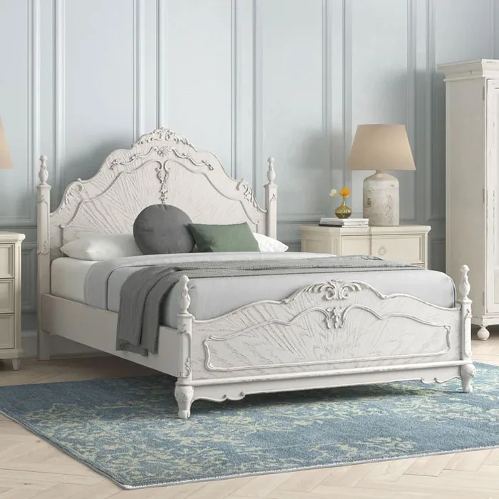 provencal french bed frame