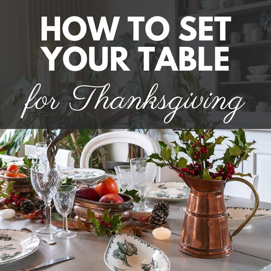 Easy ideas for 2023 Thanksgiving or Fall Table Settings - Brocante Ma Jolie