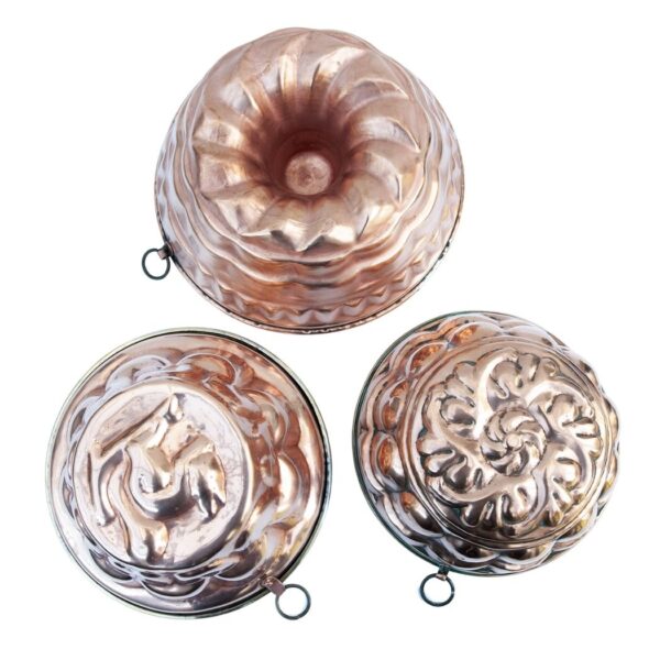 copper baking molds