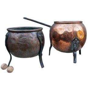 copper cauldrons