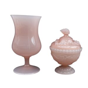 pink opaline medici vase