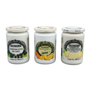 Vintage Dundee marmalade jars