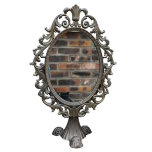 vintage gold dressing table mirror