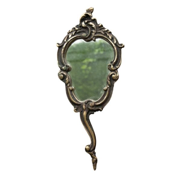 antique hand held mirror