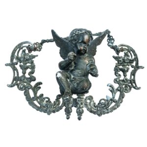 metal hanging cherub