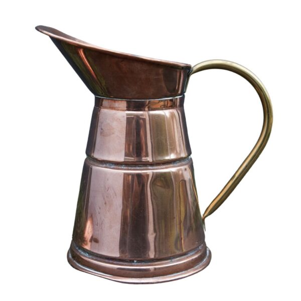 Small vintage French copper pitcher