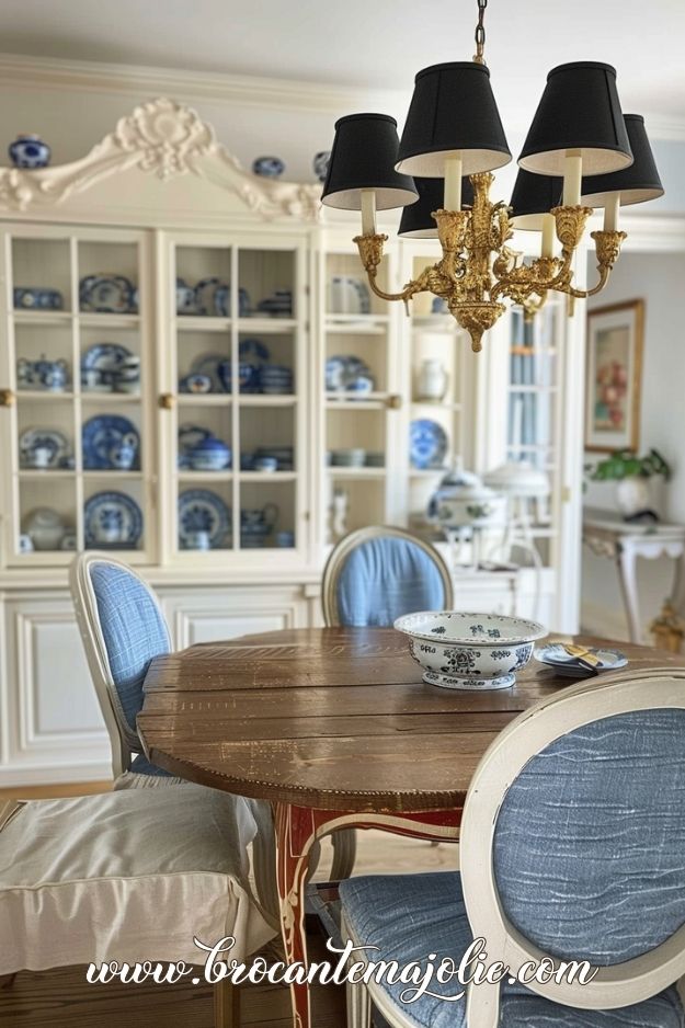 french country dining room