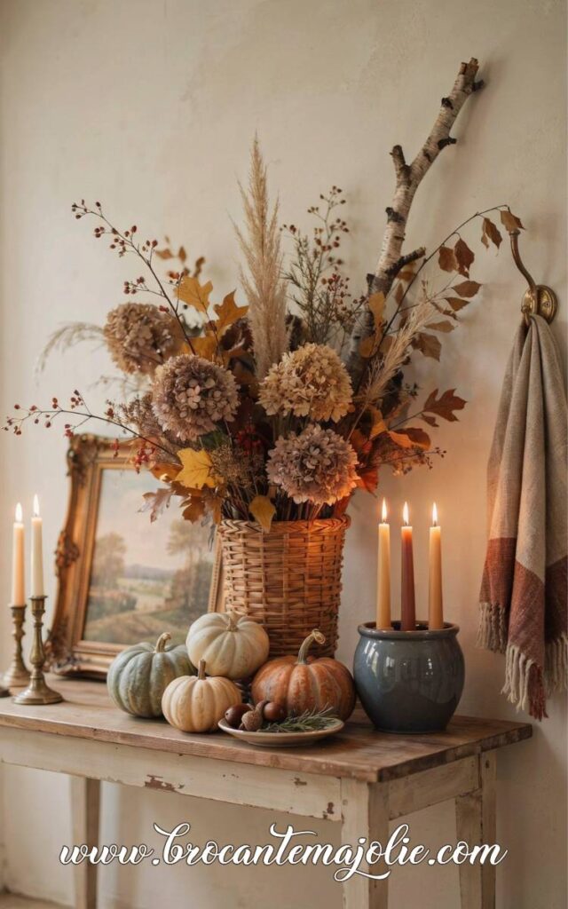 vintage fall cottage decor