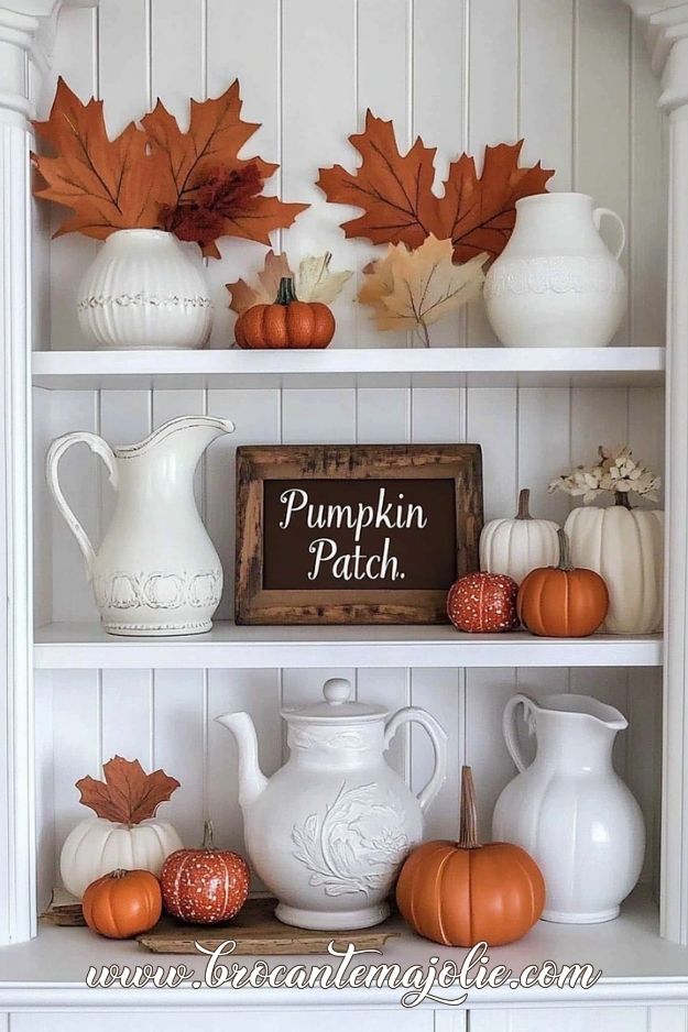 fall decor ideas pumpkins