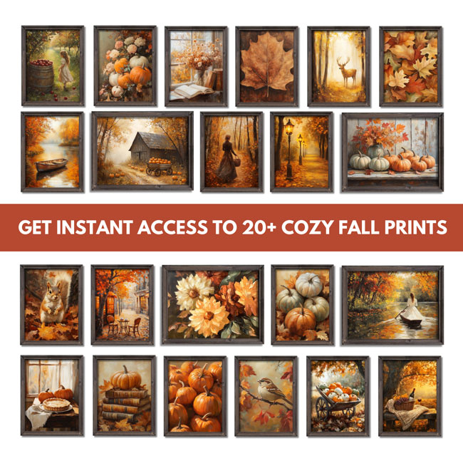 fall print bundle preview