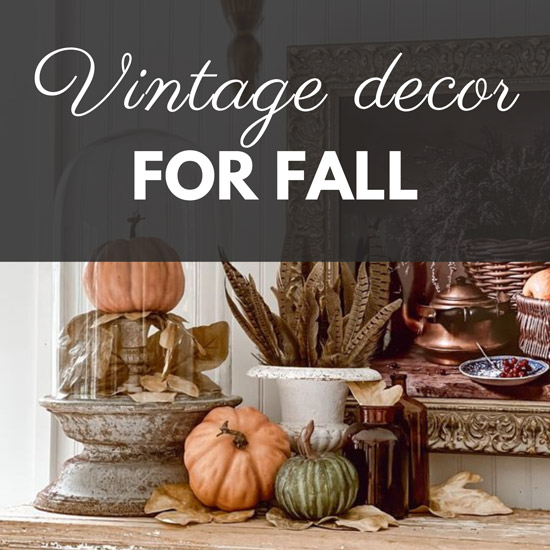 Fall Back in Time: Vintage Fall Decor Picks you'll love - Brocante Ma Jolie