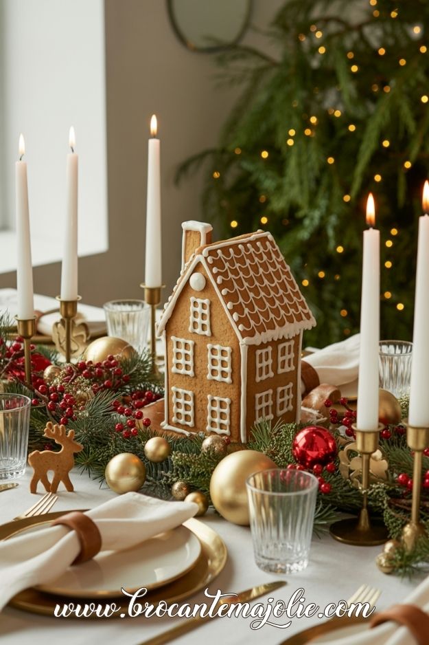 christmas table decor