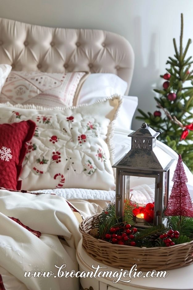 cozy christmas bedroom decor ideas
