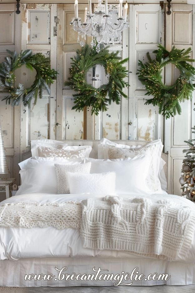 cozy christmas decor bedroom