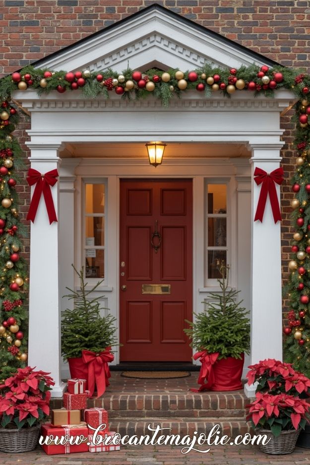 outdoor christmas trees