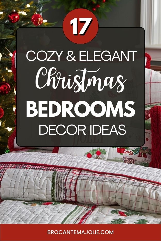 cozy christmas bedroom ideas pinterest pin