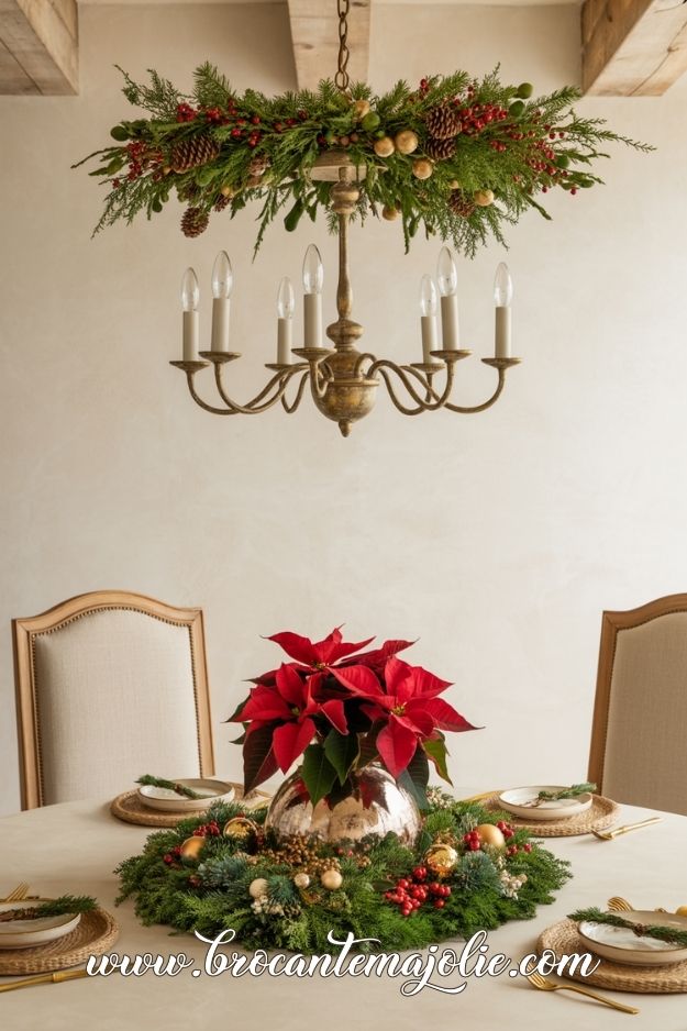 christmas table centerpiece