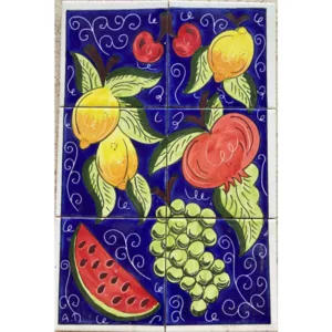 french country entryway tiles