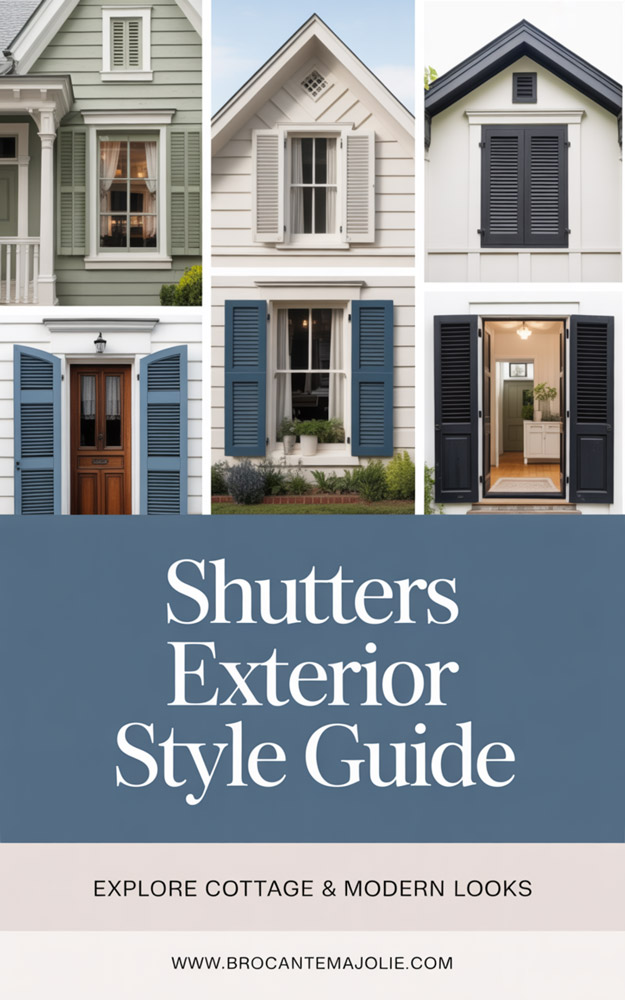 shutters exterior pinterest pin