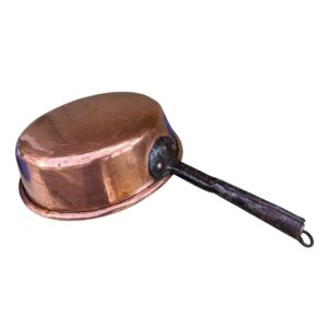 Antique French copper pan