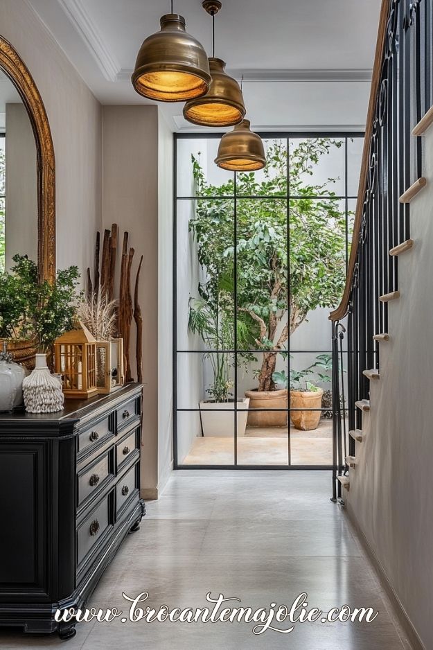 french country entryway decor
