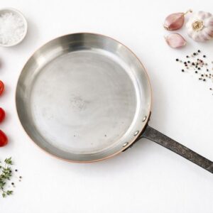 Vintage French Copper Frying Pan