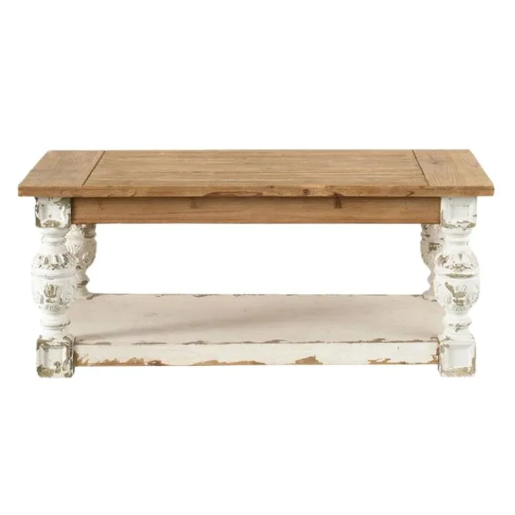 Vintage French country coffee table