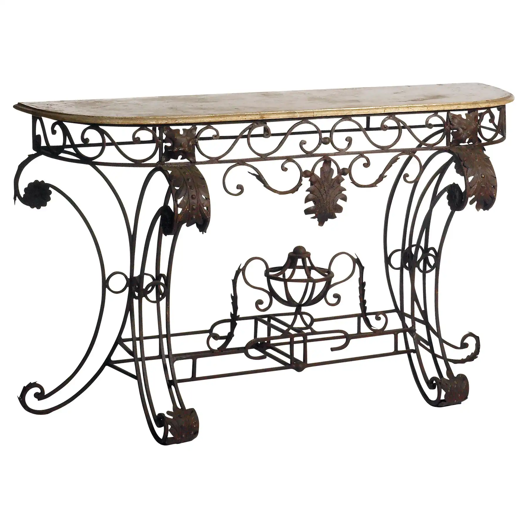 French 58'' Console Table