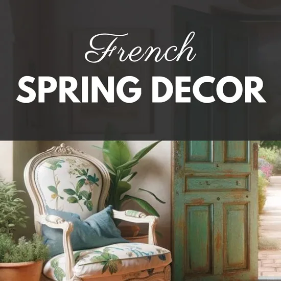 french-country-spring-decor-vignette