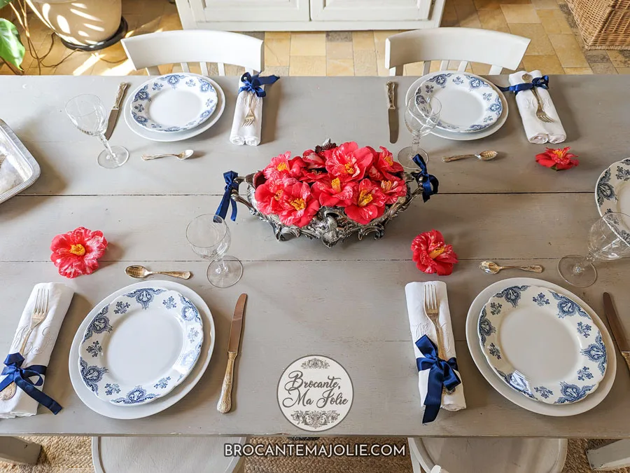 french country spring table decor