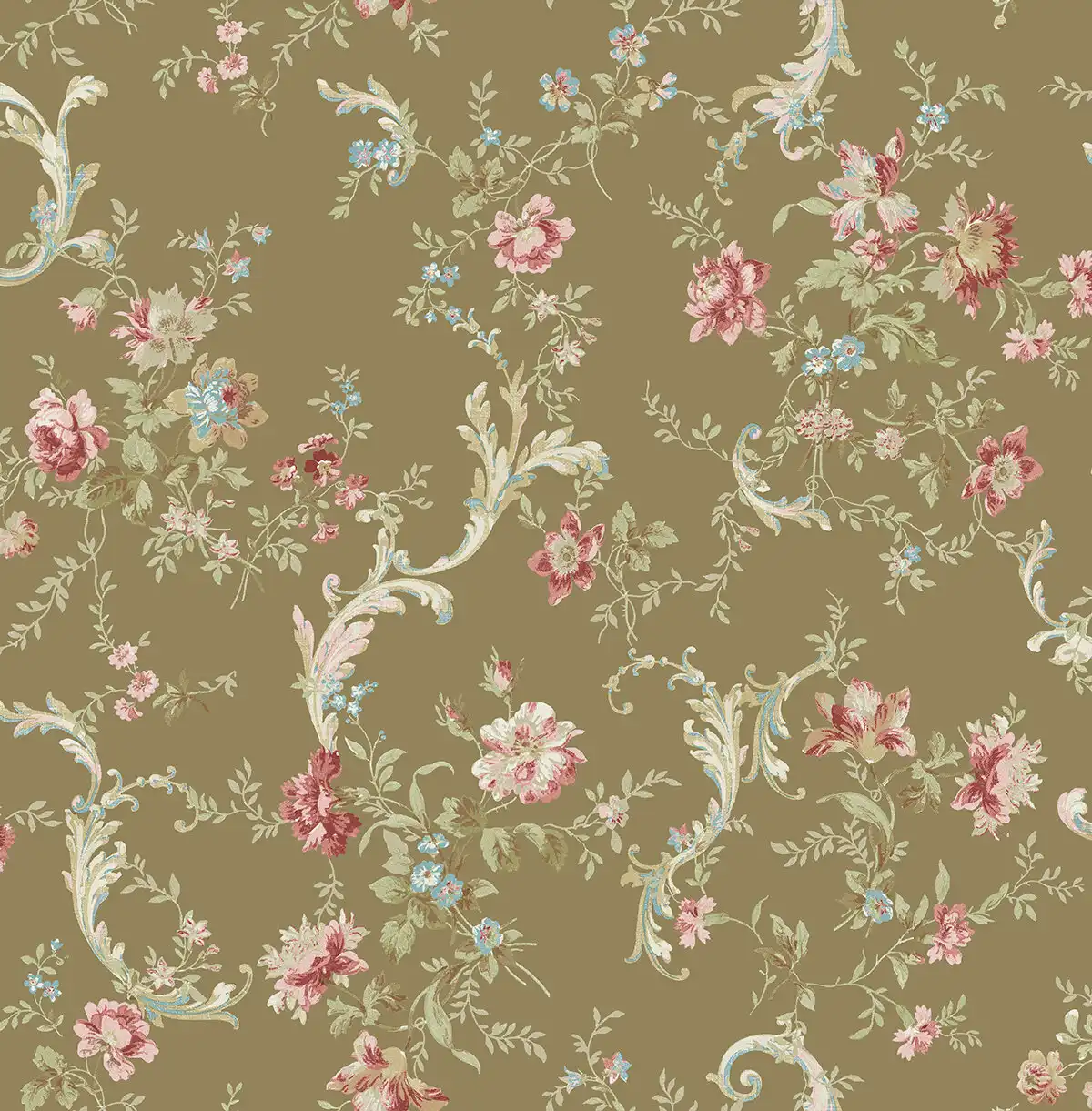 Anthea Floral Roll