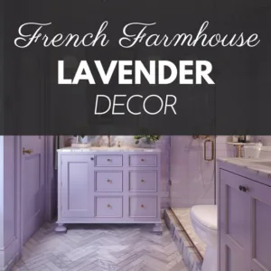 french-farmhouse-lavender-decor-vignette