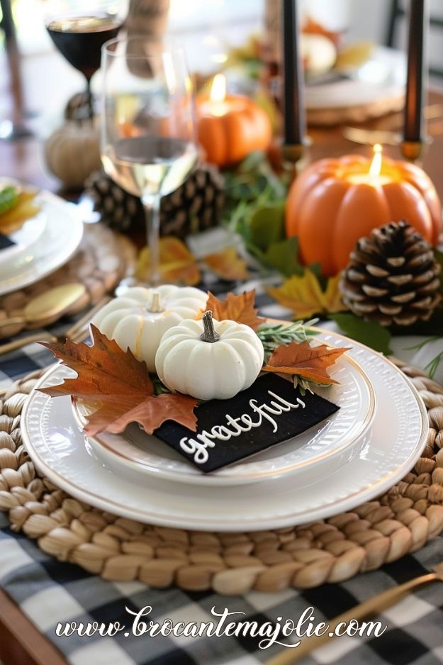 thanksgiving tablescapes farmhouse