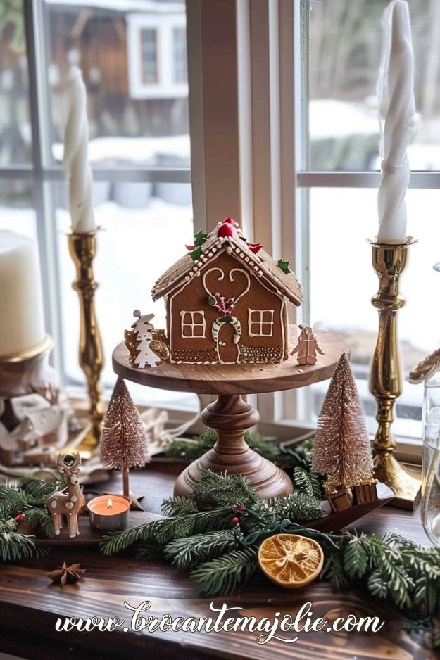 farmhouse christmas kitchen decor