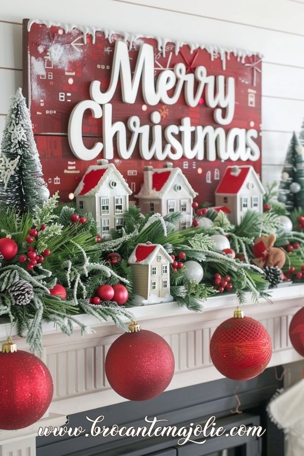 christmas mantle decor ideas