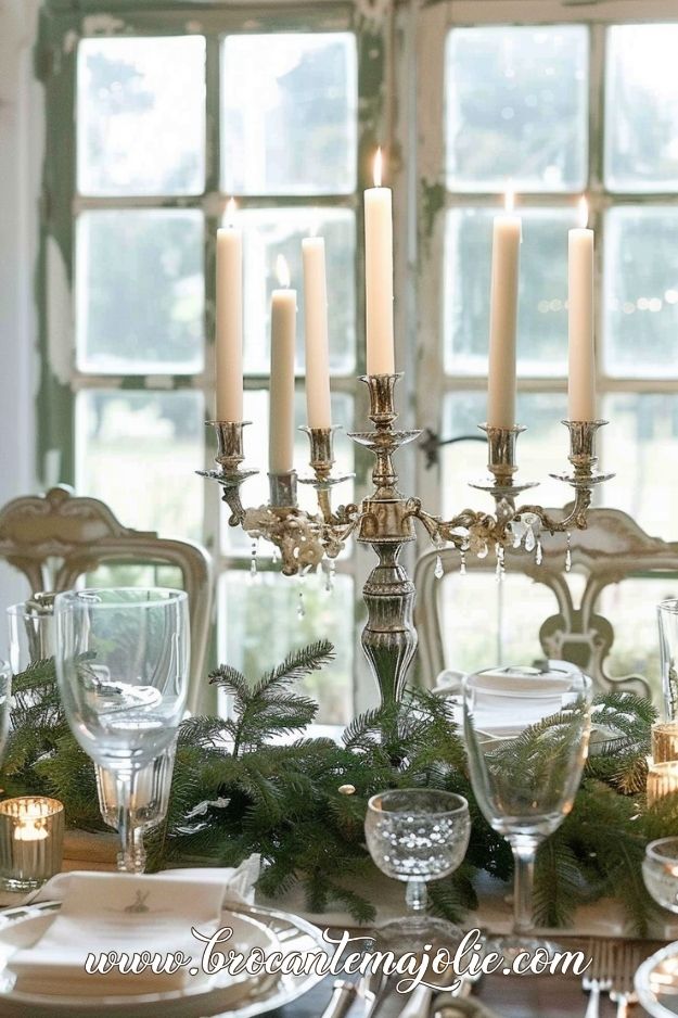 french country candle holders