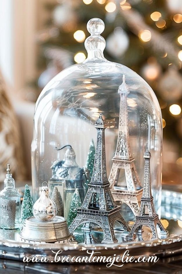 french country christmas cloche