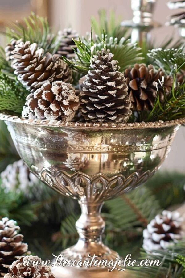 French country Christmas: 13 vintage centerpieces ideas - Brocante Ma Jolie