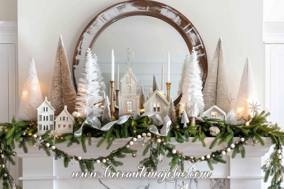 christmas mantle decor ideas ornaments