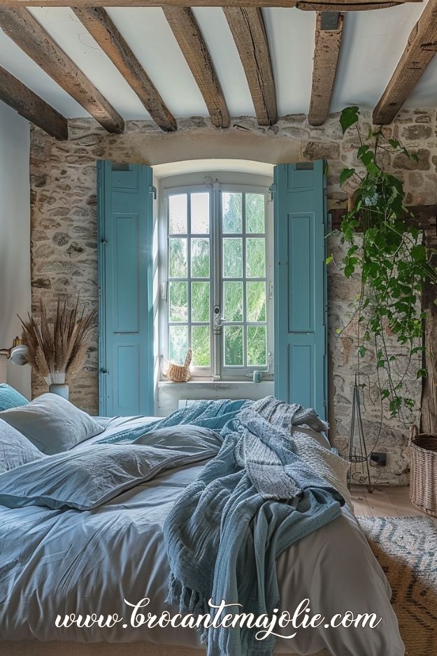 modern french country bedroom