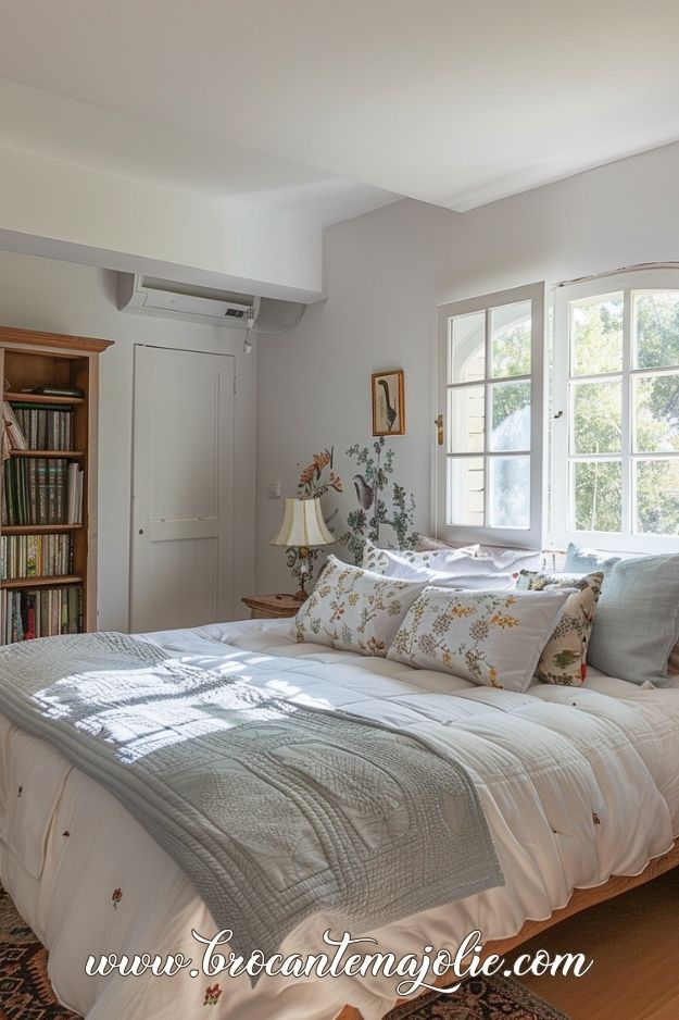 modern french country bedroom