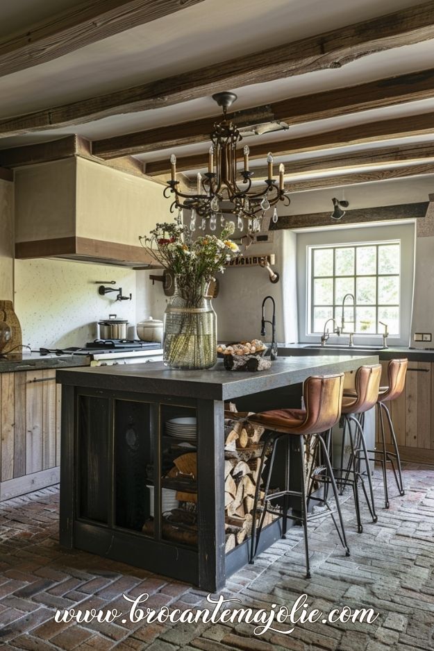 modern french country kitchen