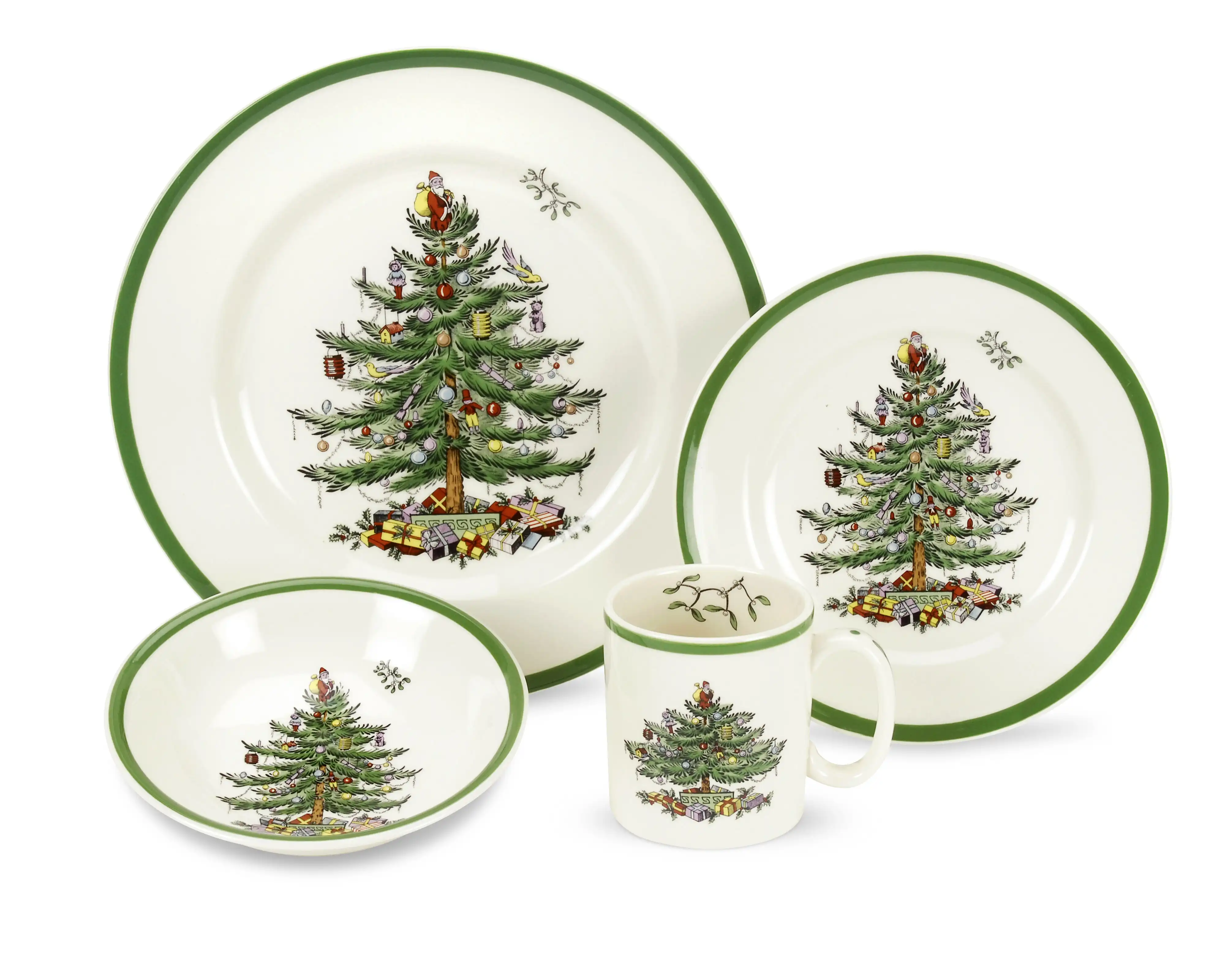 Spode Christmas Tree 4-Pc P/S & Reviews | Wayfair