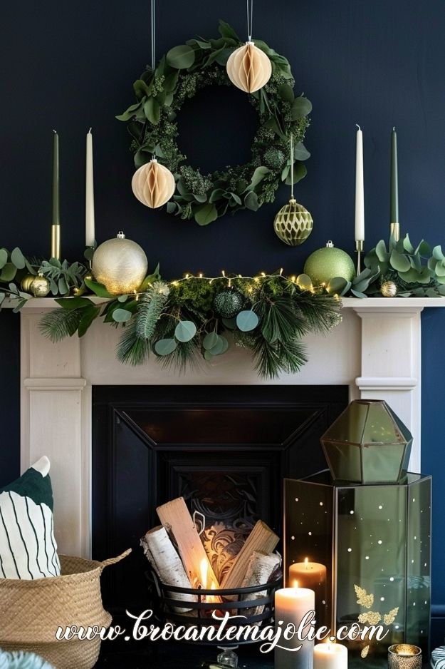 christmas mantle decor ideas