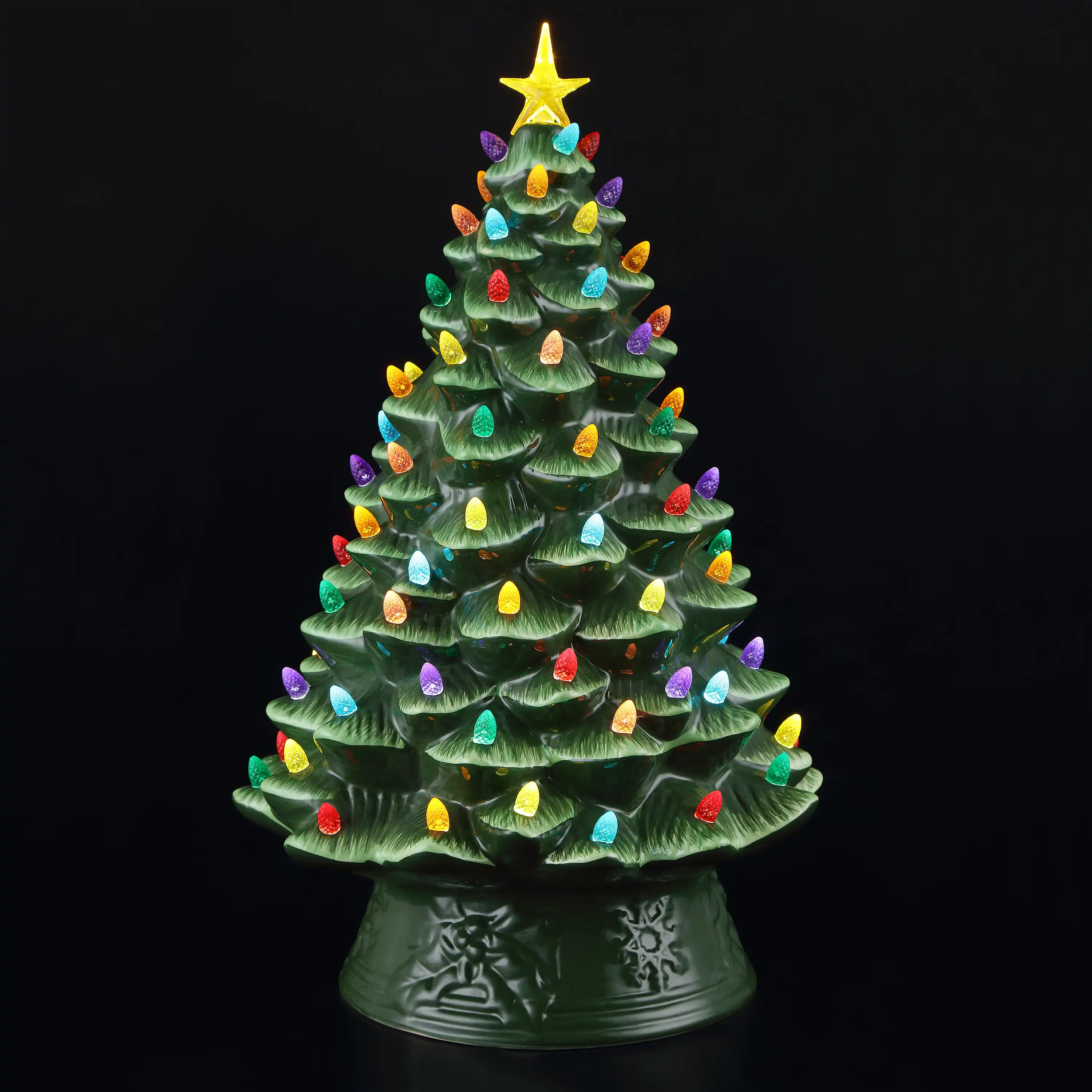 Nostalgic Ceramic Tree - Green