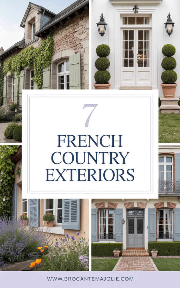 french country exterior pinterest pin