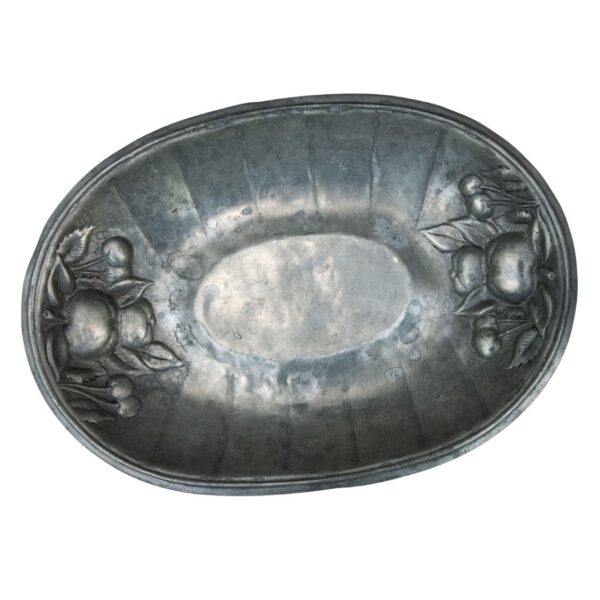 pewter serving tray