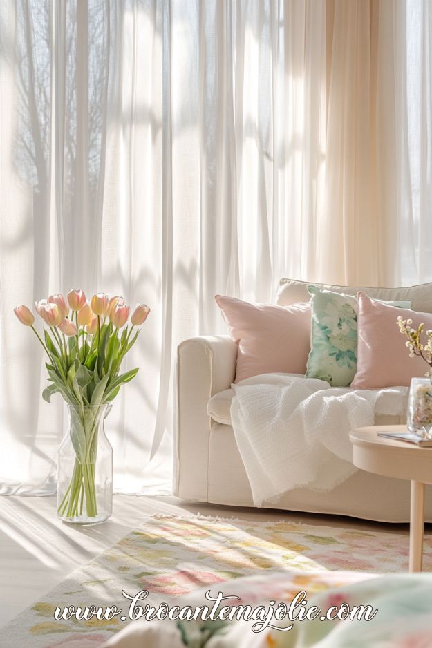 spring decorating ideas for living room