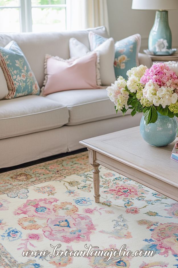 spring decorating ideas for living room